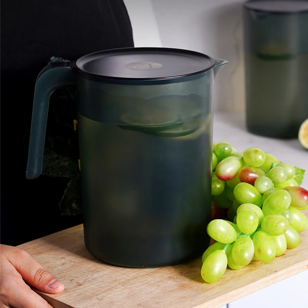 

Pp Beverage Storage Container Heat-resistant Cold Water Jug Durable Healthy Material Teapot Kettle Set Juice Pitcher