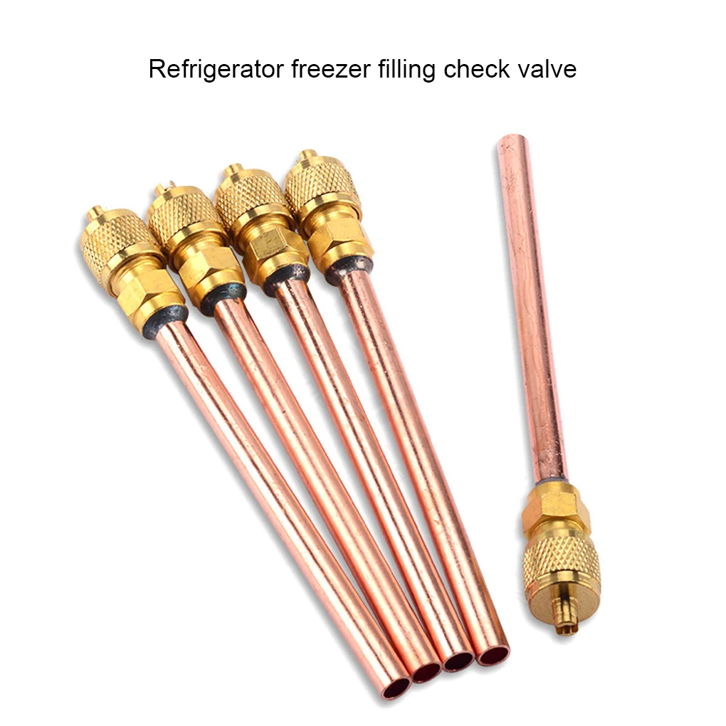 

Single-way Valve Replaced Part Space Saving Pipe Filler Home Supplies Refrigerator Household Accessories Copper Valves 115mm