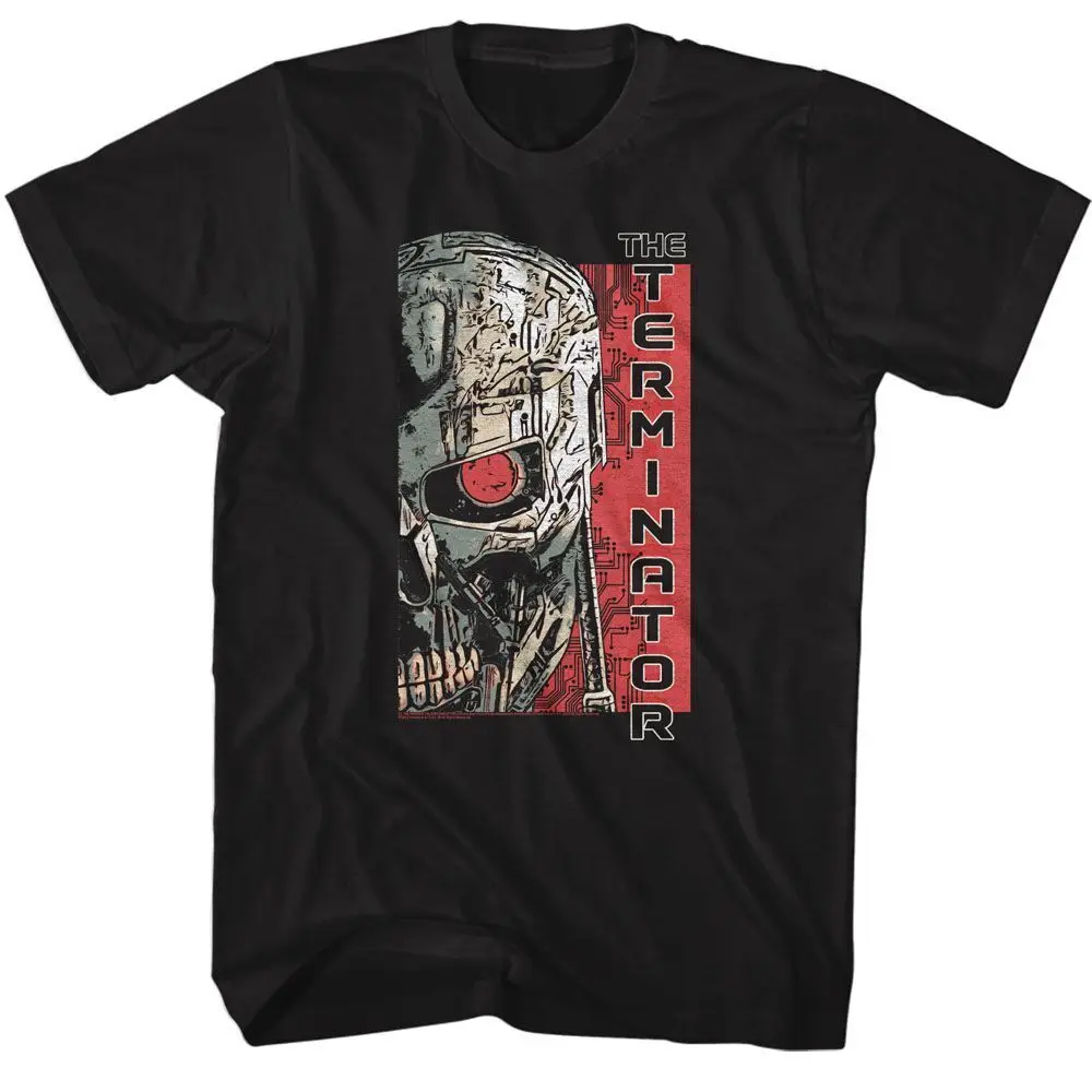 Футболка Terminator для иллюстрации комиксов и фильмов