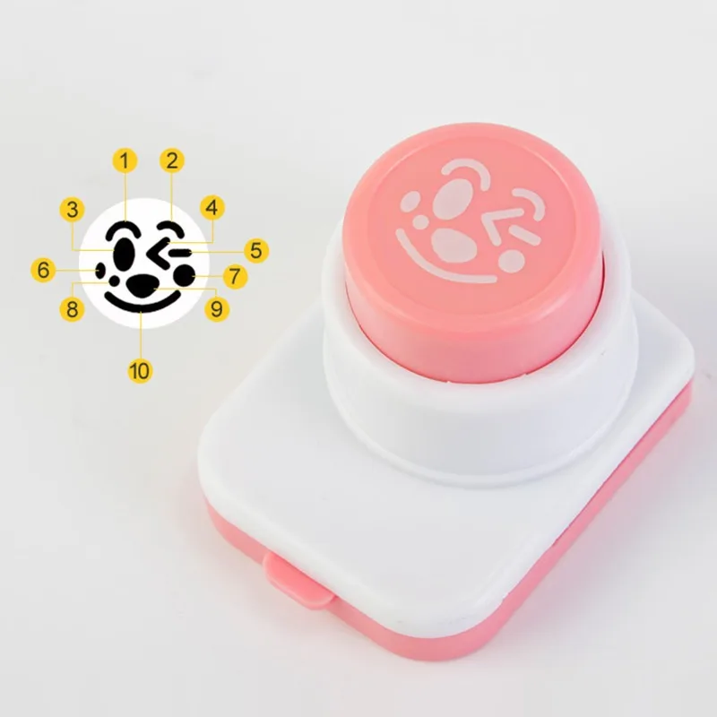 Нори перфоратор улыбка лицо мультяшный рисовый шарик форма для онигири