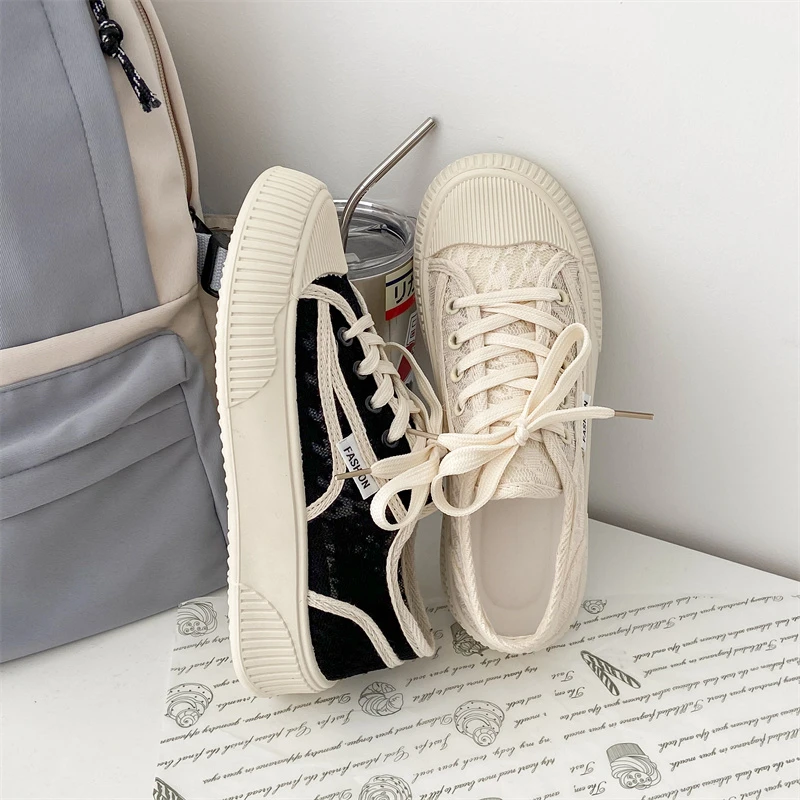 

Women's Sports Shoes Ladies Summer Fashion Sneakers Mesh Breathable Casual Shoes Bottom Thick Bottom Outdoor Walking Sneakers