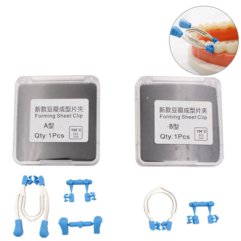 

Dental Matrix Sectional Contoured Metal Spring Clip Teeth Replacement Dentist Matrix Ring Dentist Tools Lab Dental Instrument