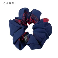 new 100 silk large hair tie scrunchies silk crepe de chine fabric simple retro hair bands for women hair tie rope accessories