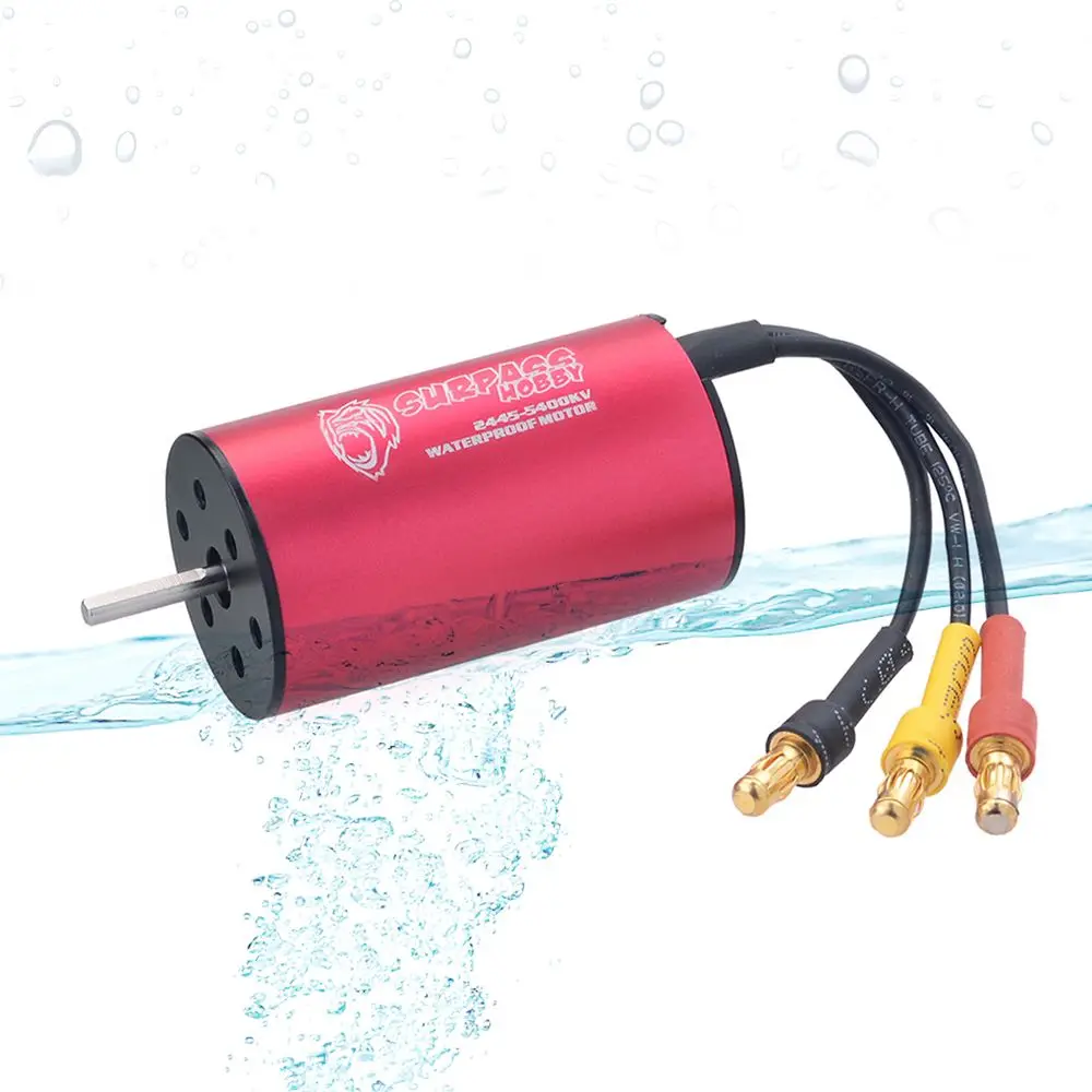 

Водонепроницаемые аксессуары для гоночных автомобилей на радиоуправлении 2,3 мм, двигатель постоянного тока, бесщеточный двигатель, детали для дрифта на радиоуправлении, Радиоуправляемый автомобиль