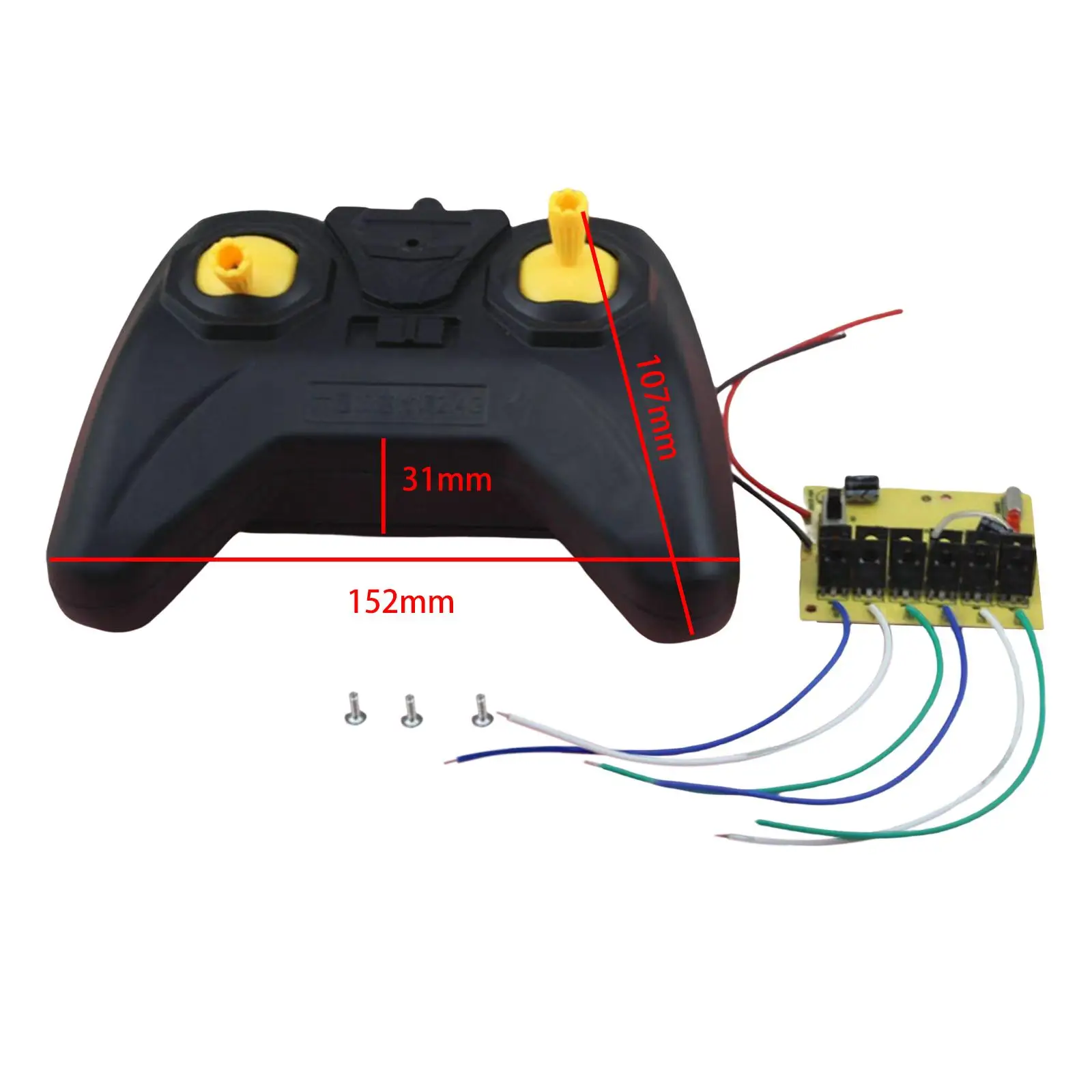 

RC Controller Transmitter &Receiver Remote Control for RC Car RC Models Tank