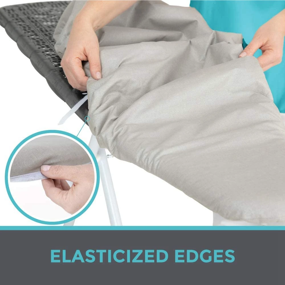 Светоотражающий силиконовый чехол для гладильной доски с двумя нейлоновыми