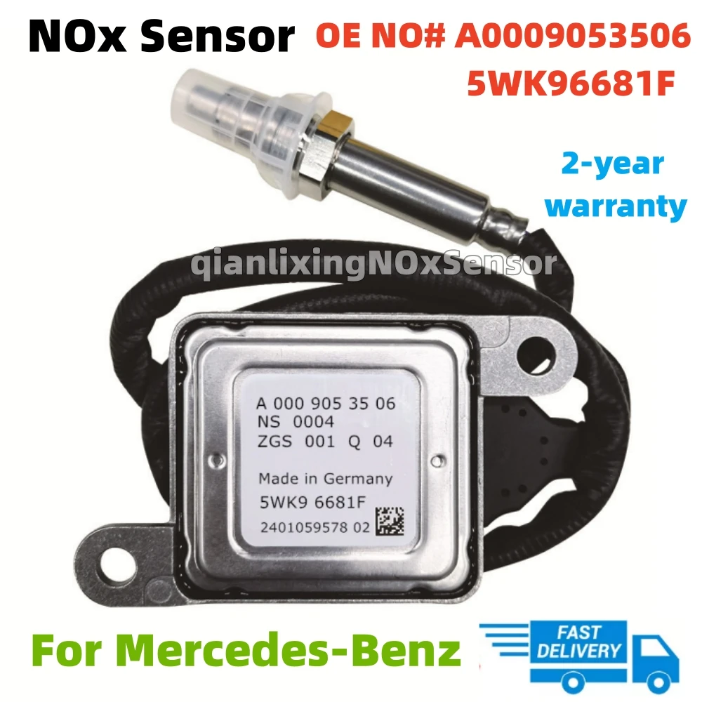 5WK96681F A 0009053506 Оригинальный новый датчик оксида азота NOx для Mercedes-Benzercedes-Benz W205 W164 W166