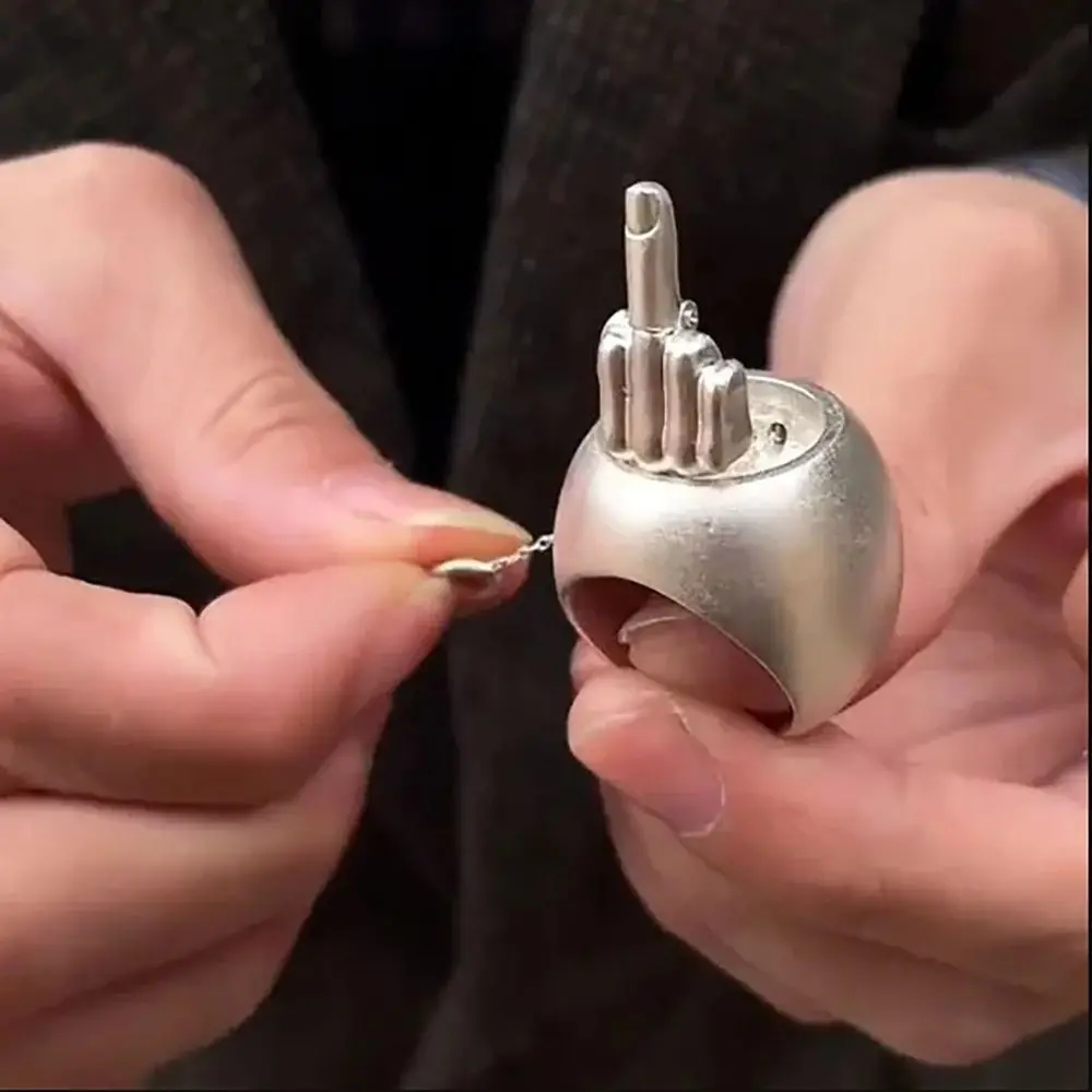 Подарок на палец розыгрыша кольцо-спиннер для пальцев индивидуальный ниша новый