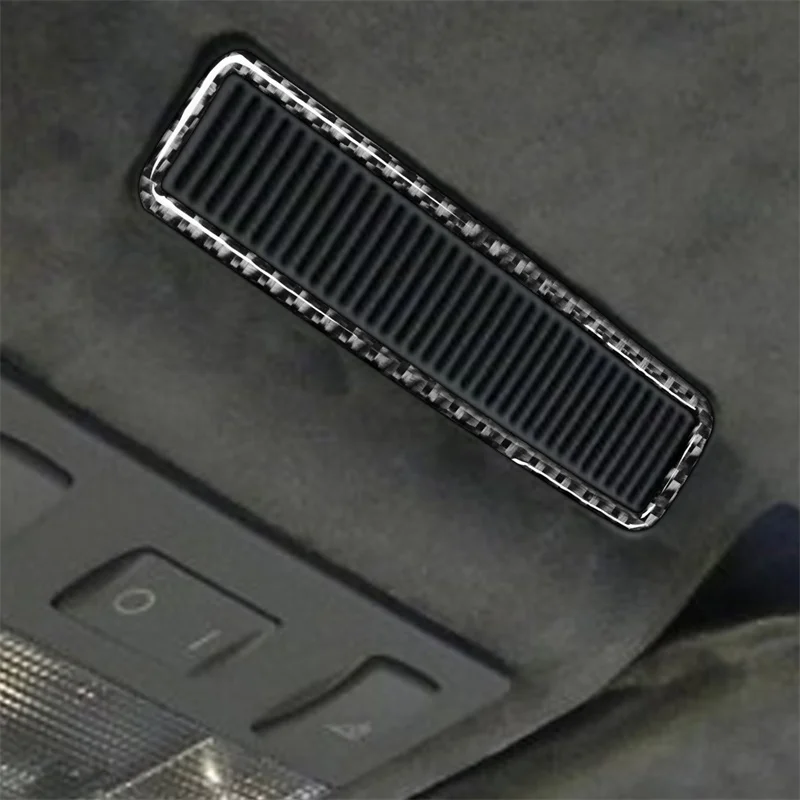 

For Audi TT 8N 2001 2002 2003 2004-2006 Car Stickers Carbon Fiber Car Overhead Reading Light Panel Trim Interior Car Accessories