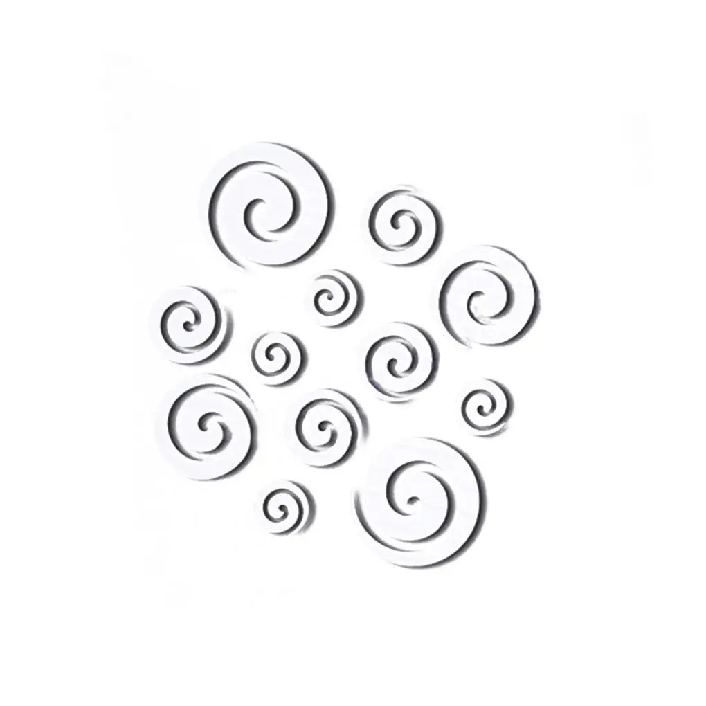 

12pcs Fashion Circles Wall Stickers Mirror Style Removable Decal Vinyl Art Mural Wall Sticker