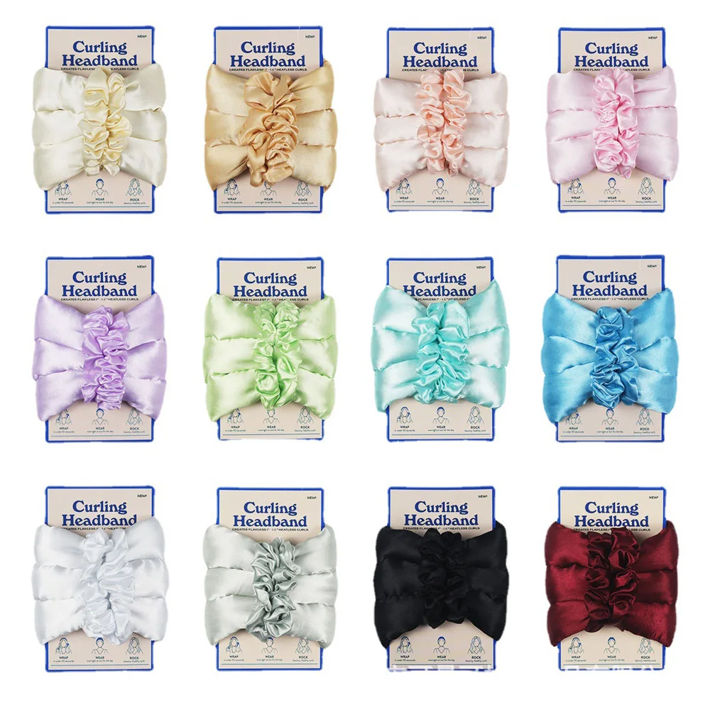 Новинка 2022! Плойка для завивки без нагрева повязка на голову волос тепла