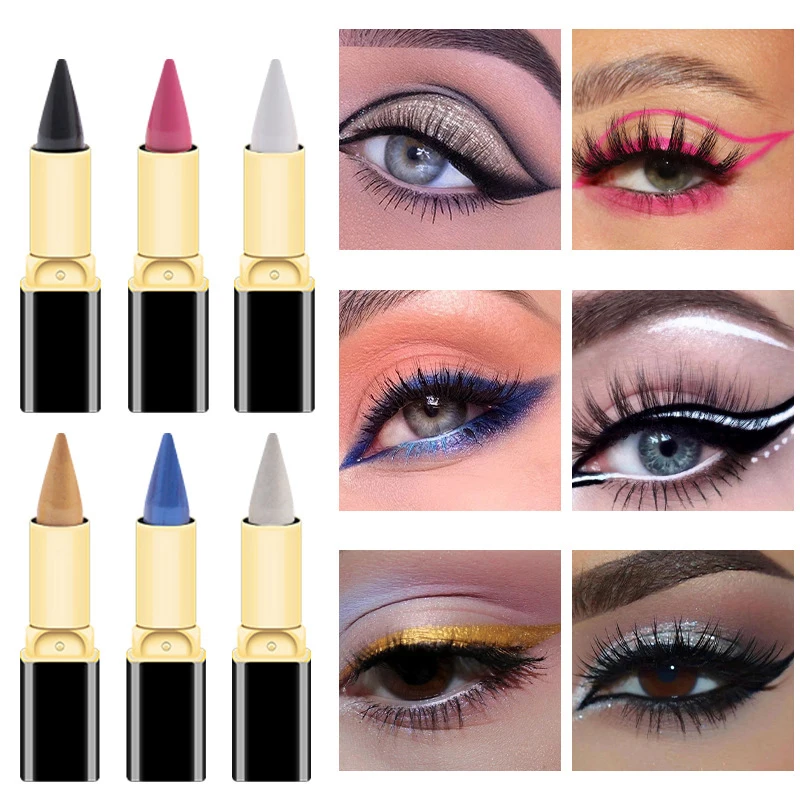 

Waterproof Eyeliner Cream Beauty Tools Moisturizing Glittering Eyeliner Cream Makeup Long-lasting Sparkling Silky Eyeliner