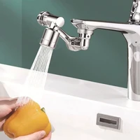 robotic arm faucet 1080%c2%b0 rotating aerator splashproof filter kitchen faucet extension faucet adapter universal kitchen supply