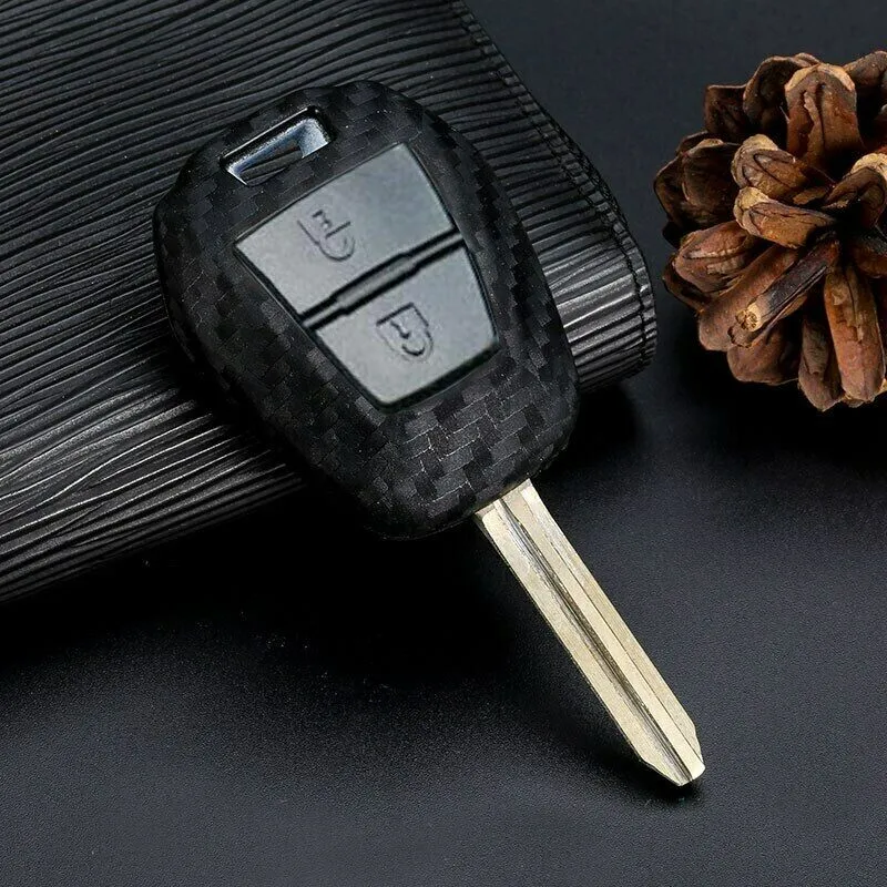 1 PCS Car Key Bag Accessories Carbon Fiber Easy To Install Remote Cover