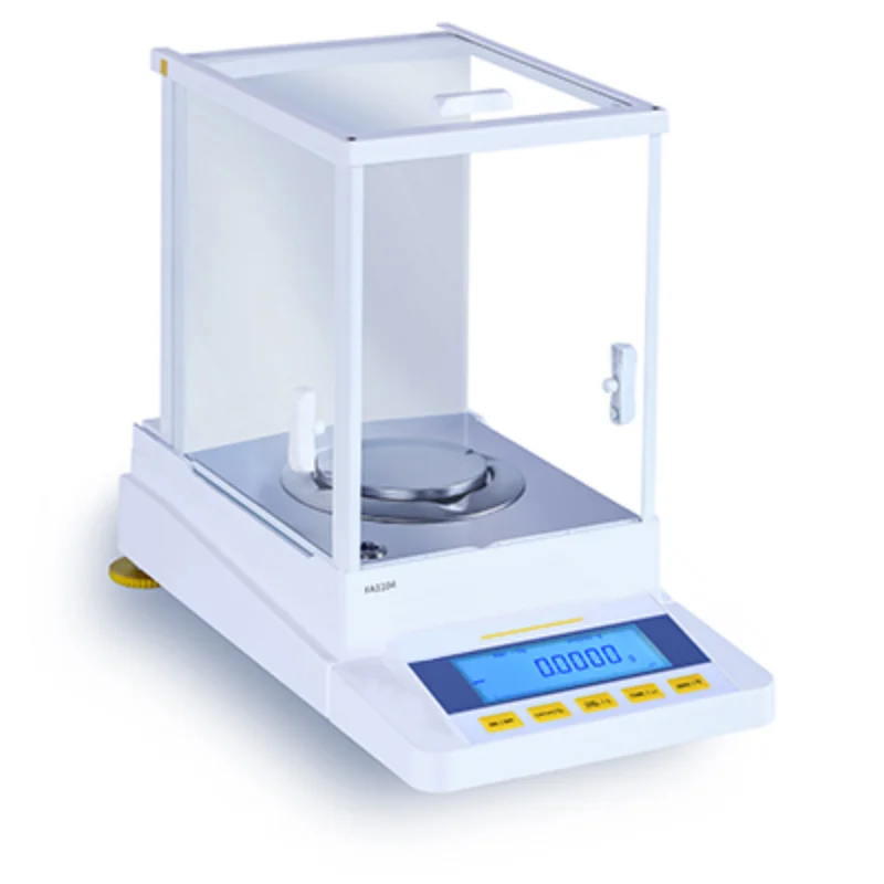 

Digital Laboratory Analytical Balance With Internal Calibration high-contrast Anti-shock for g / oz ct kg lb RS-232