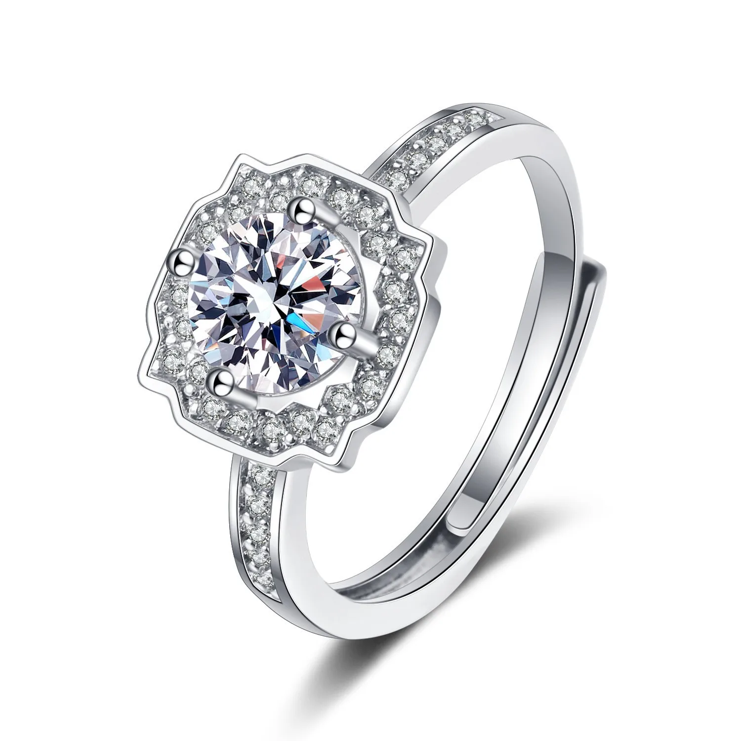 

European and American fashion personality diamond ring