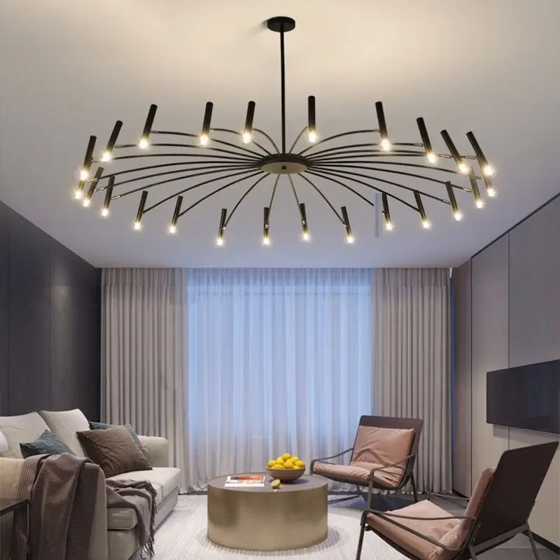 

LED Lighting Living Room Chandelier Nordic Pendant Lamp Modern Minimalist Dining Room Lighting for Home Decoration