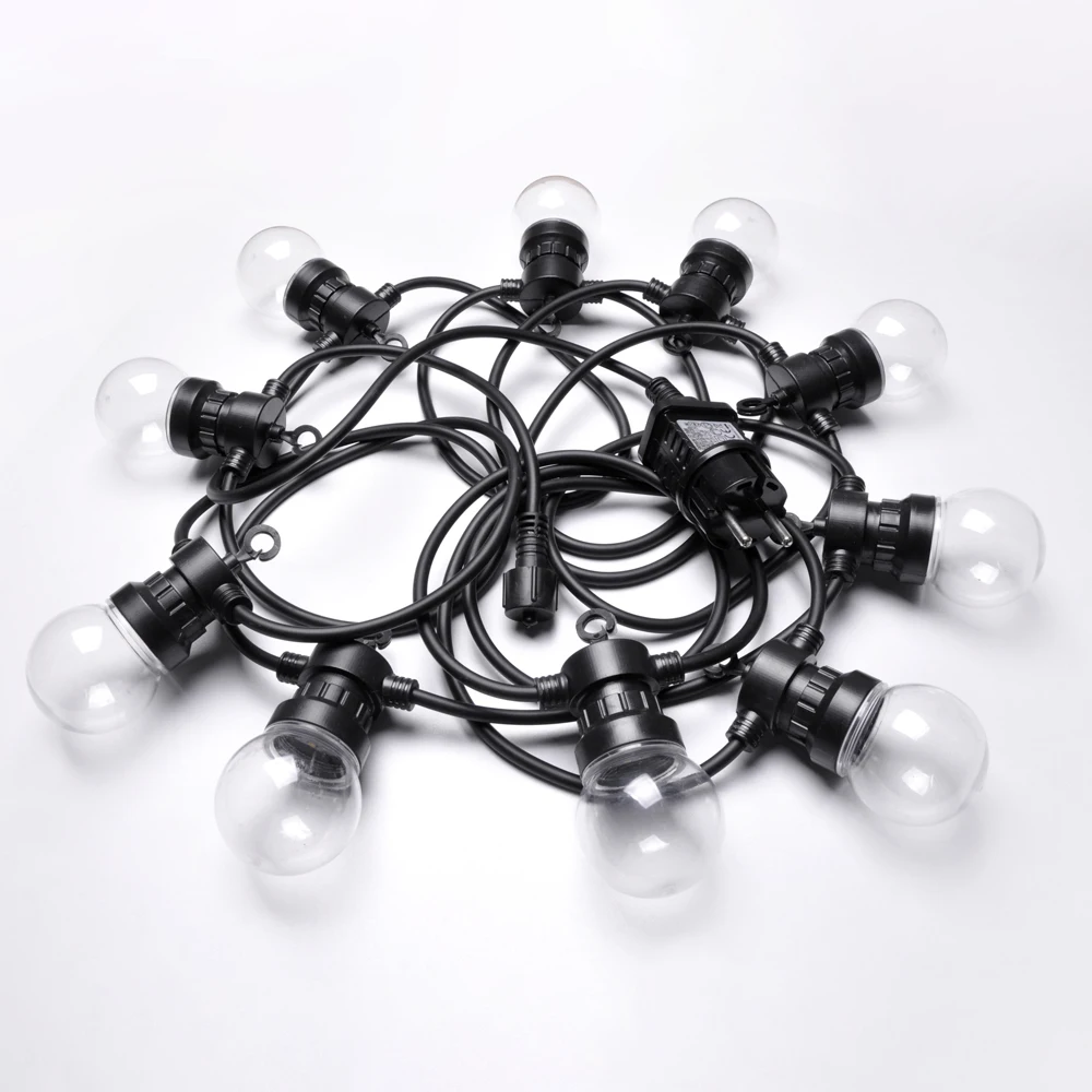 

New 24V Low Voltage Safety Outdoor Waterproof Bulb Light Garden Home Patio Yard Party Decor LED String Lights Landscape Lighting