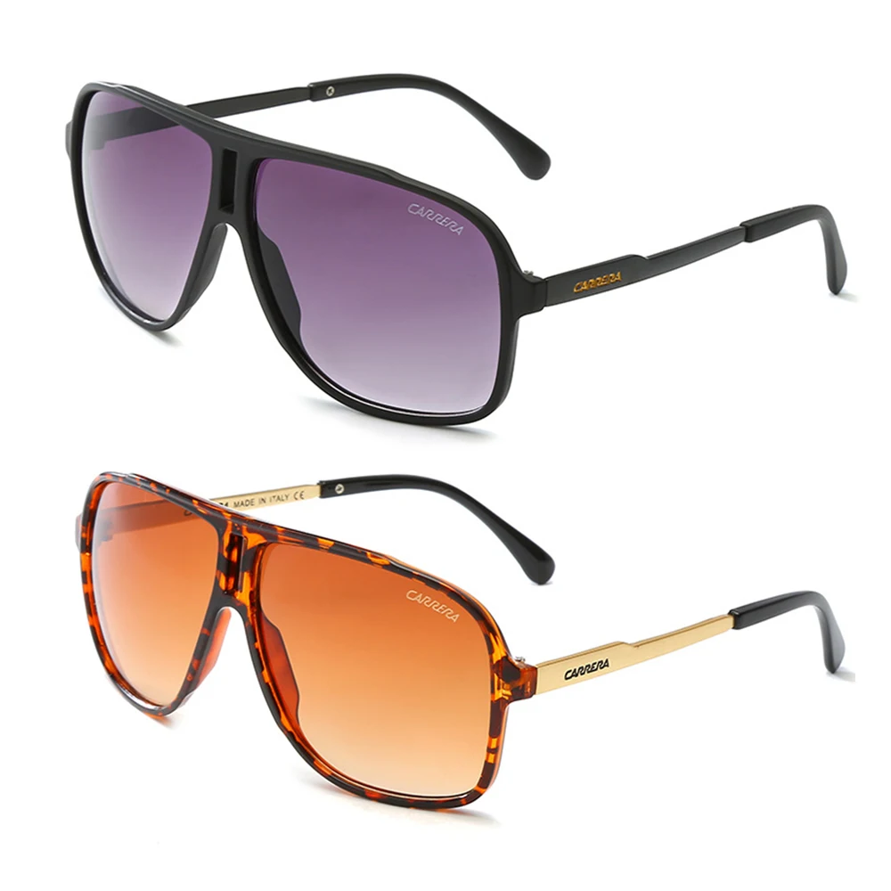 

Classic Fashion Frame Mens Sunglasses High Quality Glasses Vintage Women Sunglasses