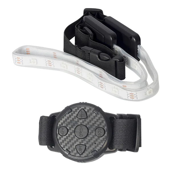 

Safety belt for leather