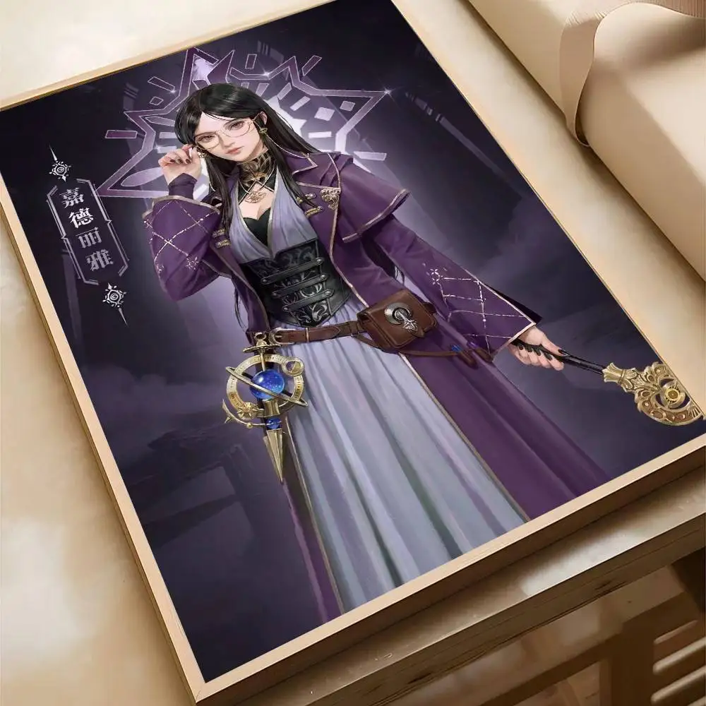 Постеры Fantasy Novel Cattleya Lord Of The Mysteries Nuella для гостиной, бара, кафе, качественные холщовые картины в винтажном стиле, комиксы, рисунки A (art.: 3920dbc4eb17c) - 3920dbc4eb17c
