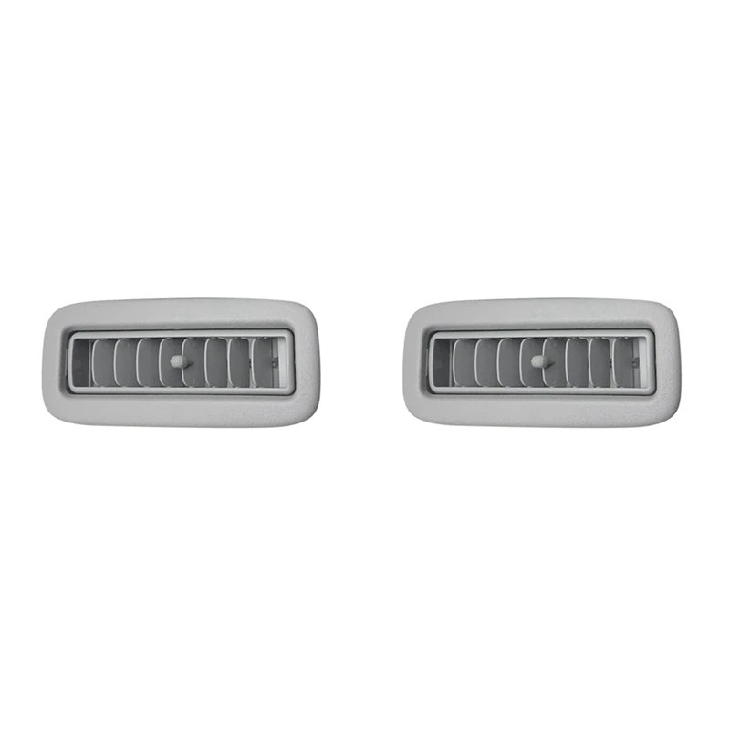 

2X Gray Car Roof Top Side Air Conditioning Vent A/C Panel Grille Cover For Mitsubishi Pajero V93 V97 Montero V95 V98 V87