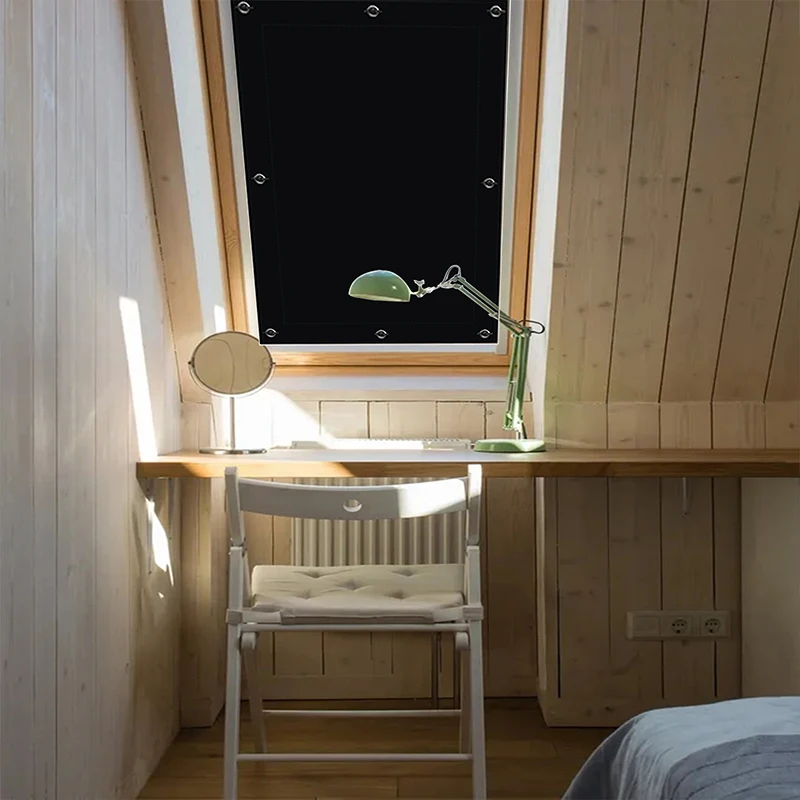 100% затемняющие временные занавески для путешествий портативные регулируемые