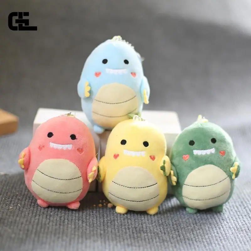 

1Pc Soft Dinosaur Plush Doll Cartoon Stuffed Animal Toy for Kids Baby Keychain Doll Toy Car Keyring Bag Pendant Jewelry