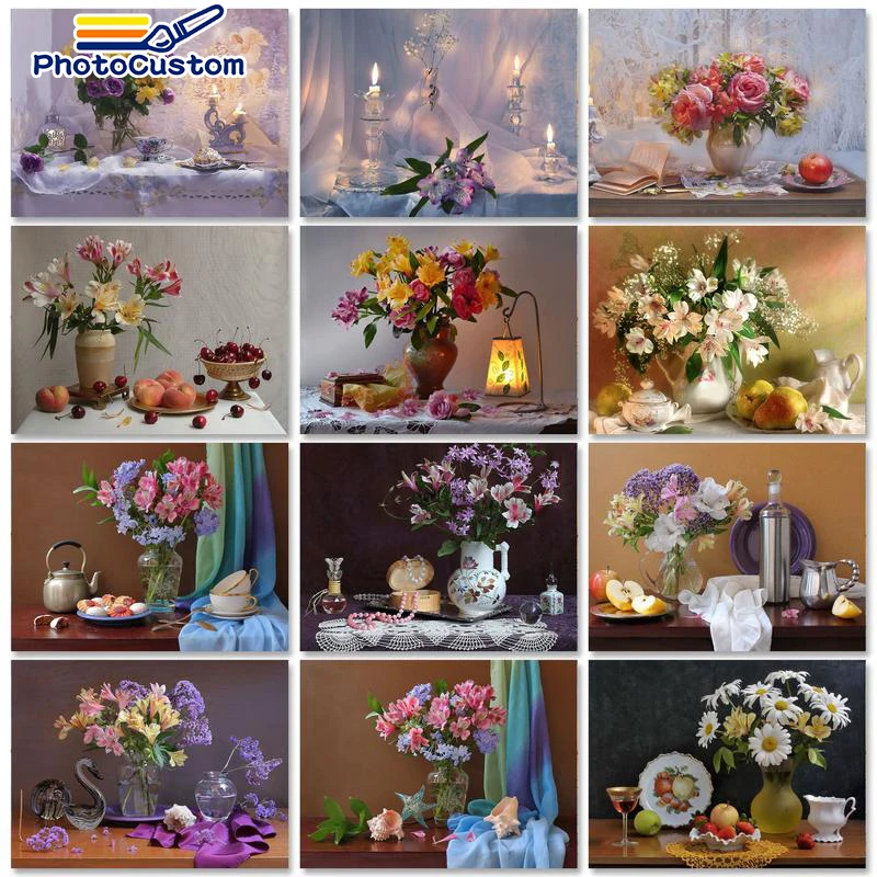 

Картина по номерам на холсте, 60x75 см