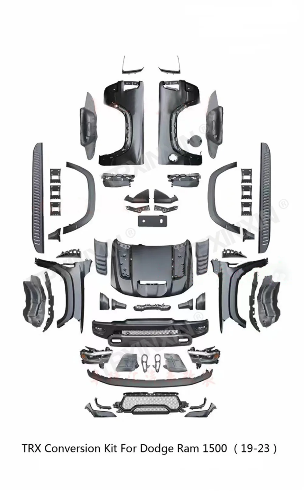Комплекты кузова автомобиля для Dodge RAM 1500 обновленный комплект TRX Tyrannosaurus Rex