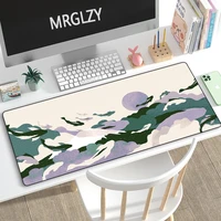 japanese style whale mousepad gaming accessories large rubber keyboard mousepad desk mat ukiyo e giant waves mouse pad for lol