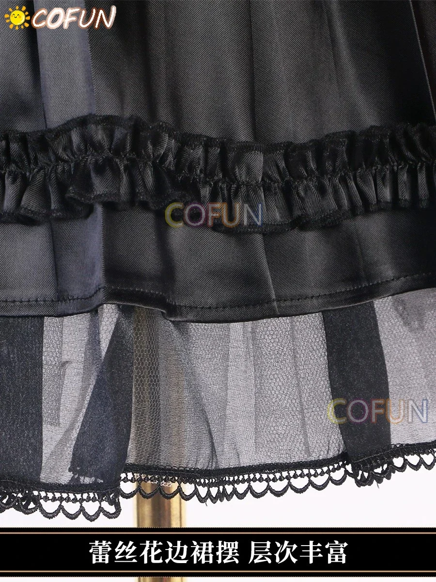 COFUN Vtuber Hololive Sakamata Chloe Косплей Костюм Хэллоуин Наряды Женское Сексуальное Платье