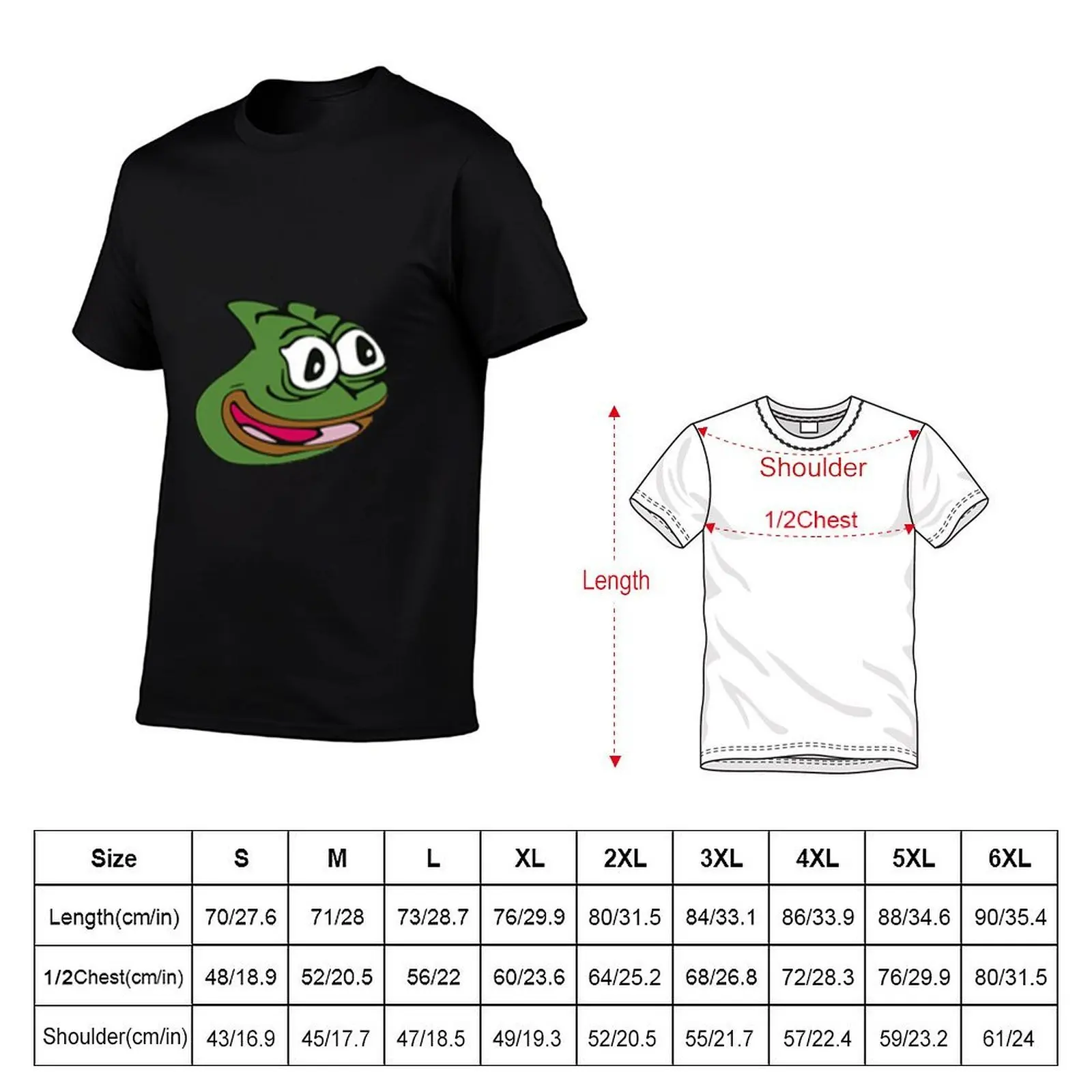 Футболка Pepega Classic из хлопка с круглым вырезом (art.: 3920dbdc4be55) - 3920dbdc4be55