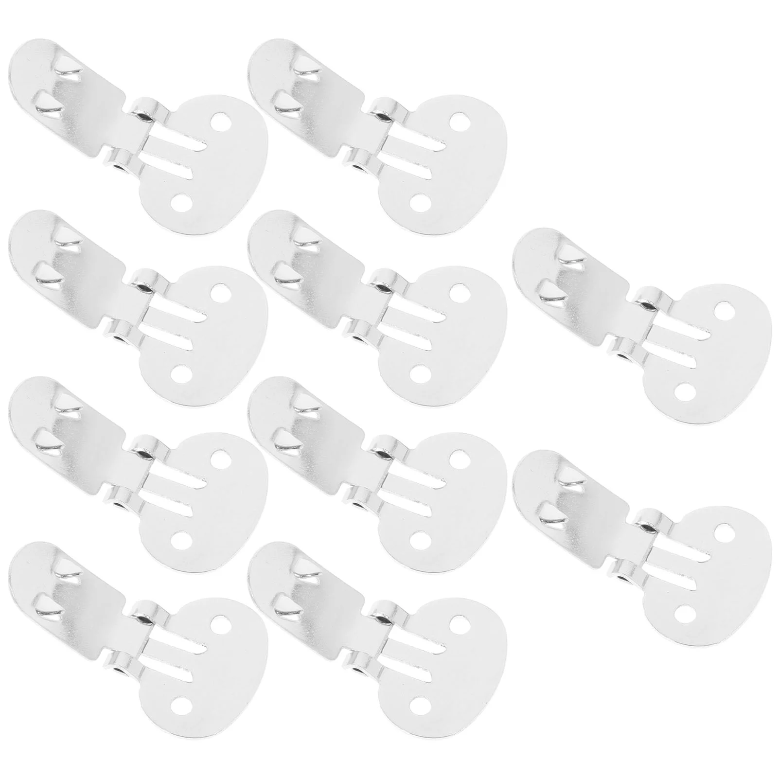 

10 Pcs Womens Shoes Flats Flat Shoe Clips Black Outfit Shoe Clips Decoration Suit Metal Shoe Clips Shoe Spikes