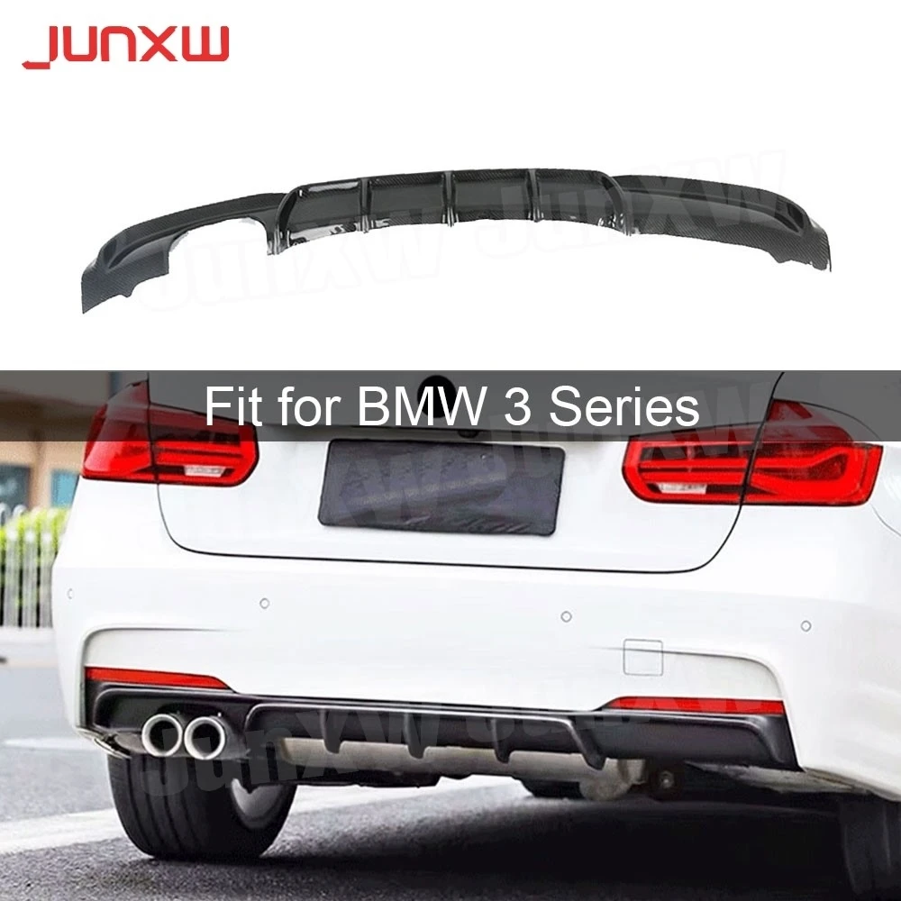 Спойлер заднего бампера для BMW F30 F35 320i 328i M-sport Бампер 2012-18 Диффузор с одним