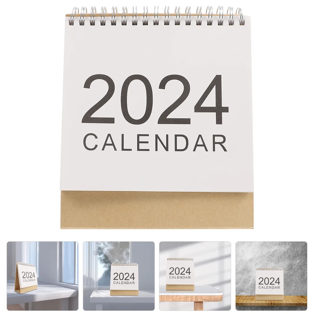 

Настольный календарь, декоративные милые календари 2024, настольные декоративные бумажные стоячие офисные