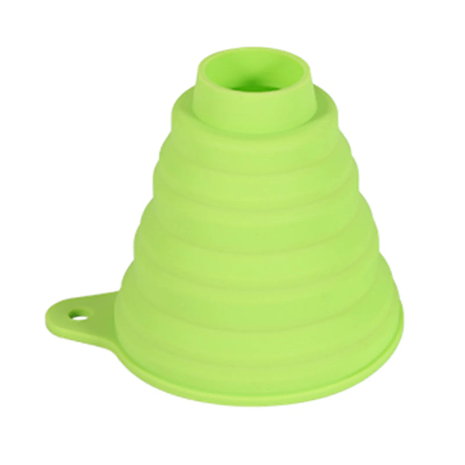 

Collapsible Funnel Foldable Food Grade Large Flexible Soft Silicone Liquid Transfer For Jars Portable Home Kitchen Tool
