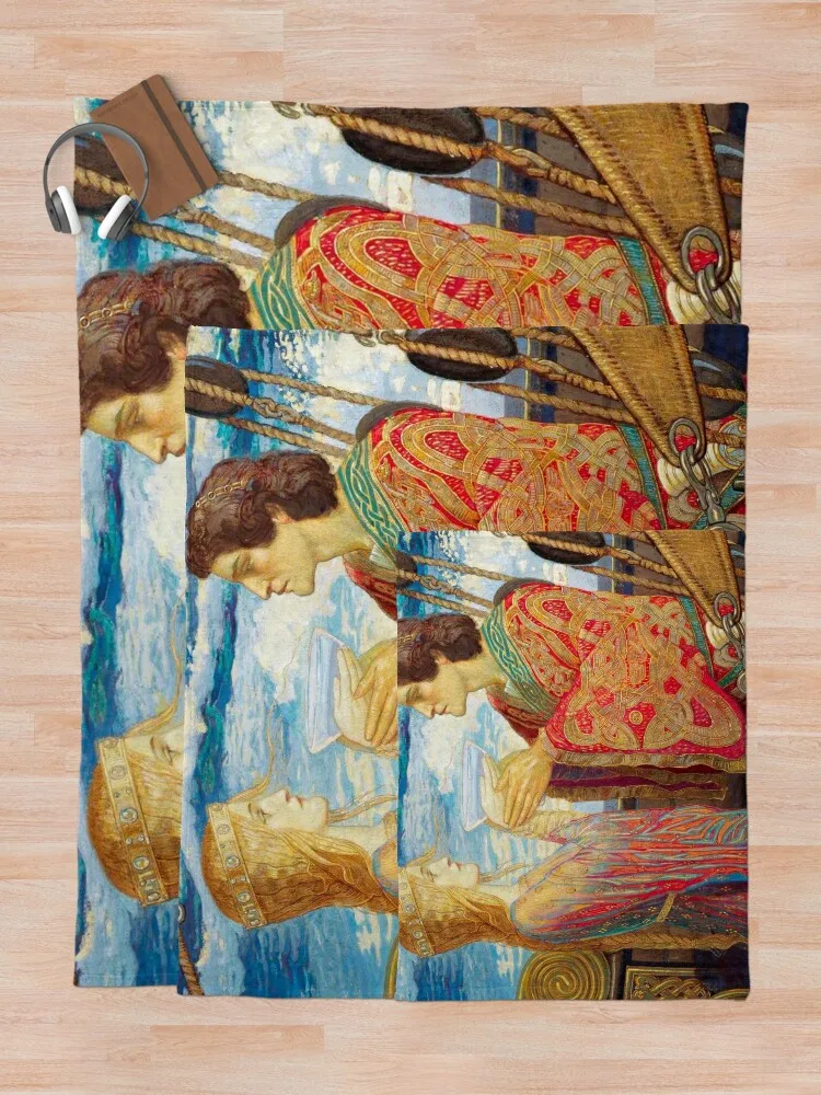 Винтажное Тристан и изолированное одеяло одеяла для кровати летняя фланелевая