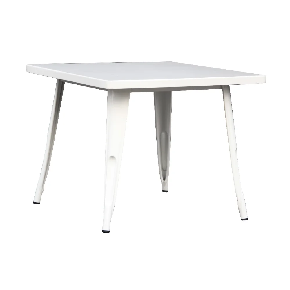 

Детский белый металлический стол, глянцевая окрашенная отделка