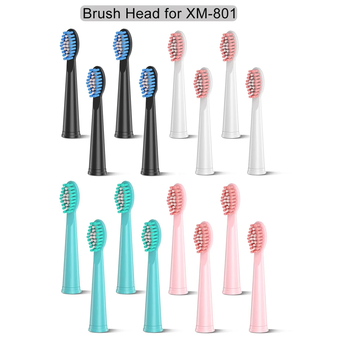 

DUPONT Soft Hair Toothbrush Brush Head For XM-801 Only