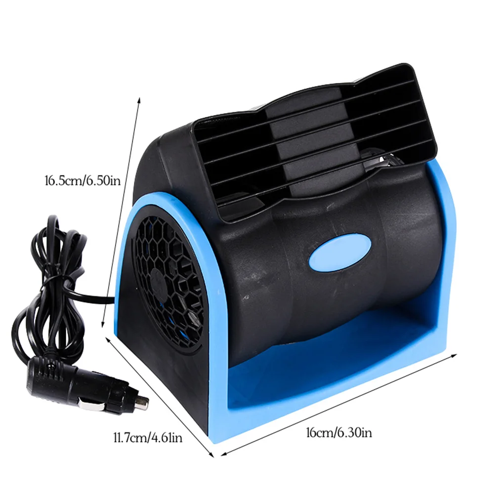 

12V Mini Portable Air Conditioner Car Leafless Conditioning Humidifier Purifier USB Desktop Air Cooler Cooling Silent Fan