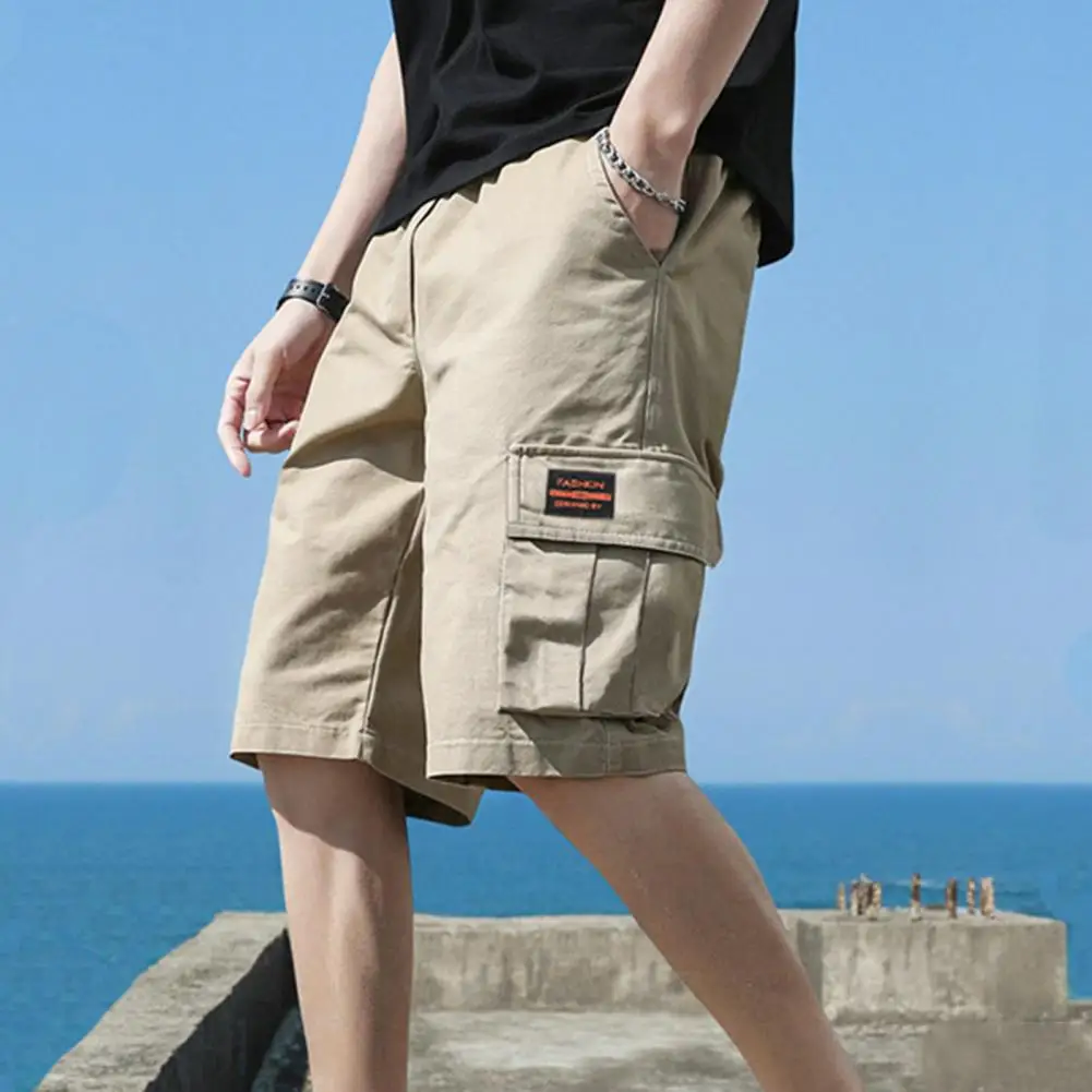 

Шорты мужские тактические в стиле хип-хоп, джоггеры, повседневные штаны-карго, уличная одежда в японском и корейском стиле, в стиле панк, y2k, лето