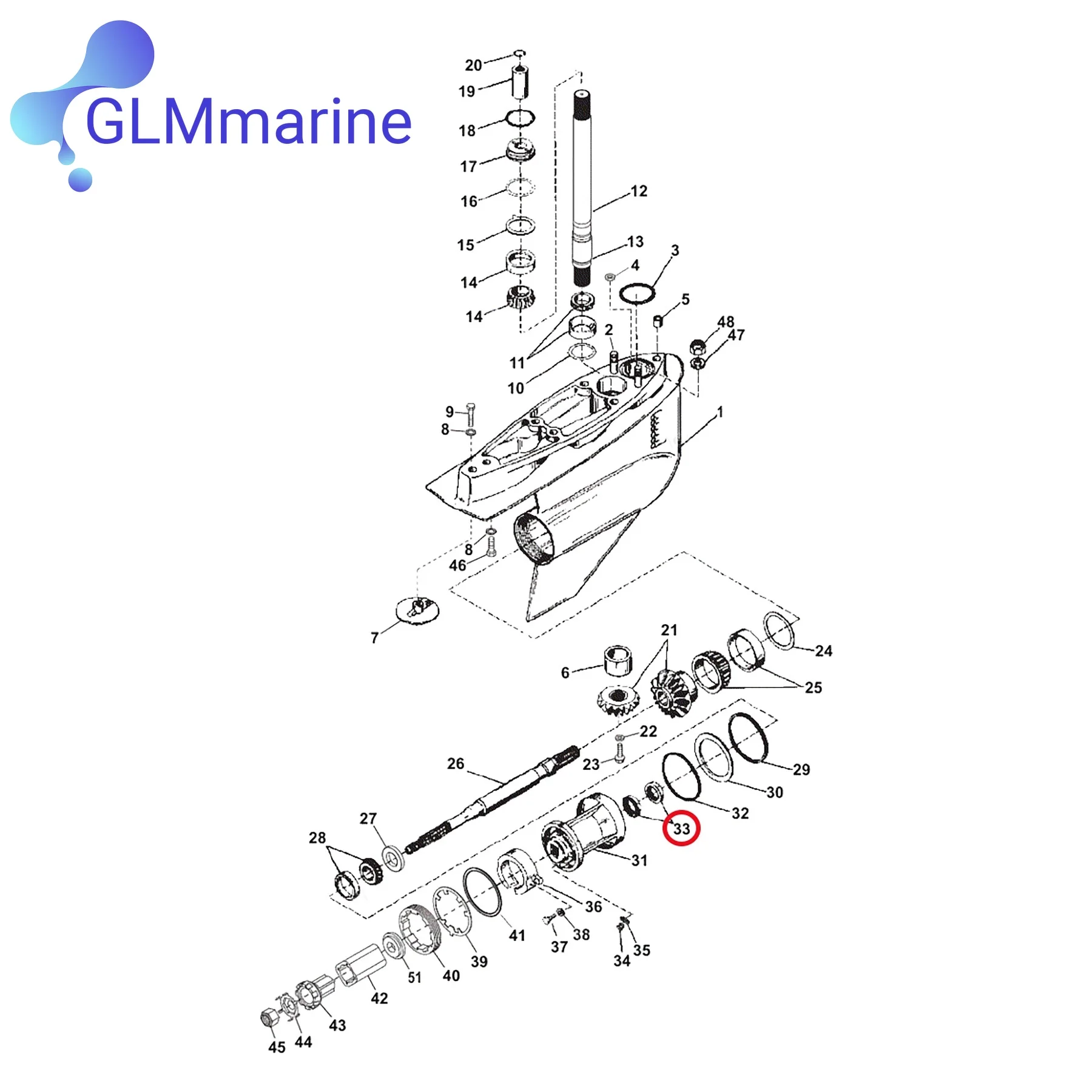 2 шт. сальник 26-14077 для двигателя Mercruiser Stern Drive 135-300 HP Bravo 1 и привода 26-30550 26-76868 85130 18-2002
