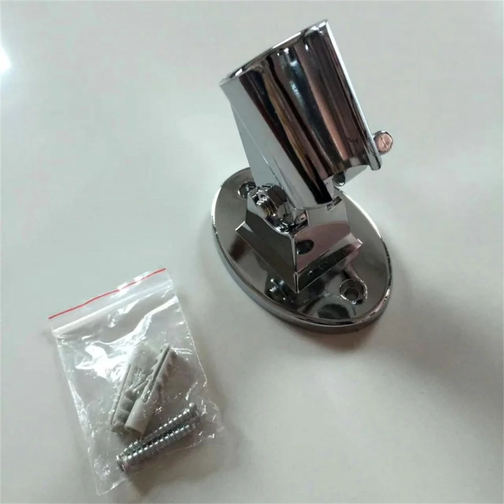 

Shower Bracket Simple Wear-resistant Bathroom Fixed Base Durable Not Easy To Rust Household Take A Shower Bathroom Accessories