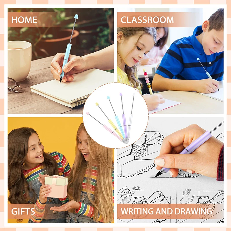 20 шт. карандаш бесконечности без чернил вечный сделай сам с бисером многоразовая