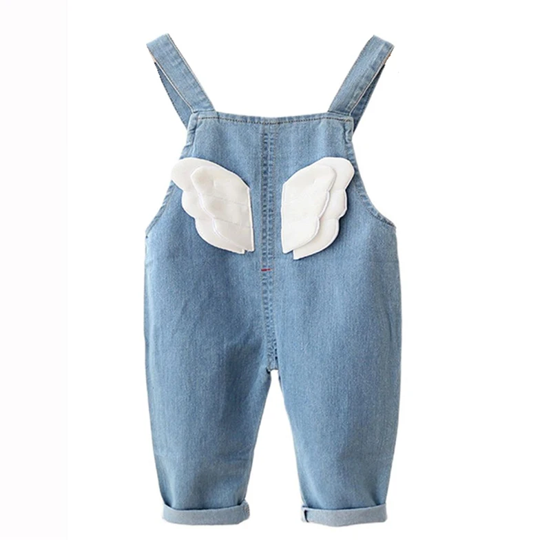 

Baby Girl Overalls Kids Casual Trousers Jumpsuit Toddler Infant Denim Dungarees Child Jeans Playsuit