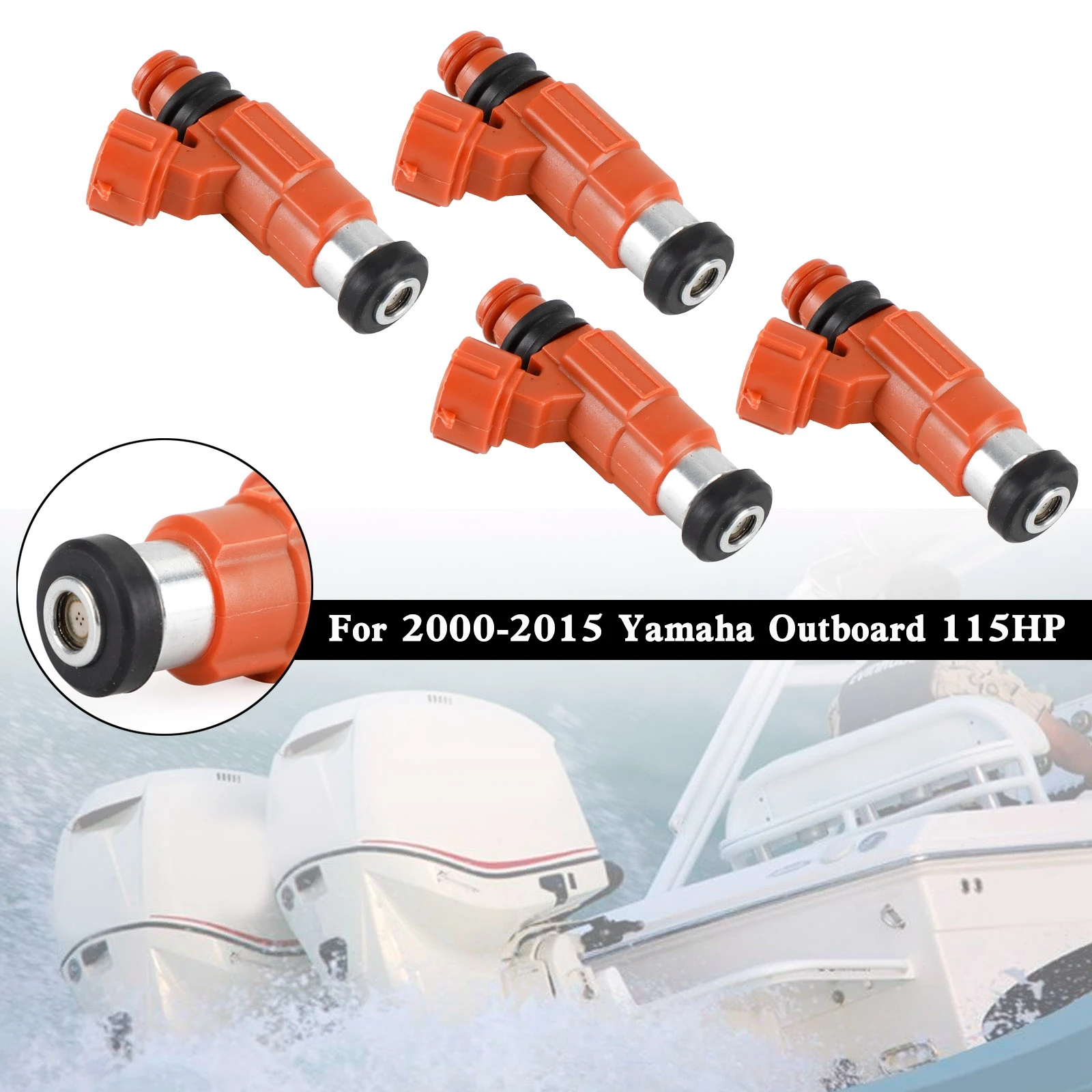 

4 шт., топливные форсунки CDH210 для Mazda E220, Yamaha F115 HP
