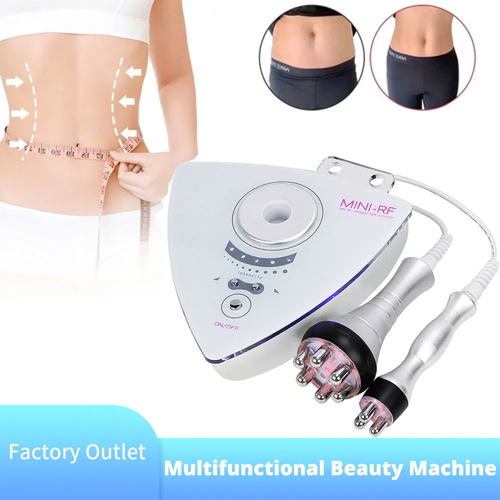Ultrasonic Cavitation Fat Burner RF Lifting Massager Lipolaser Slimming Equipment Microdermabrasion Machine For Facial And Body