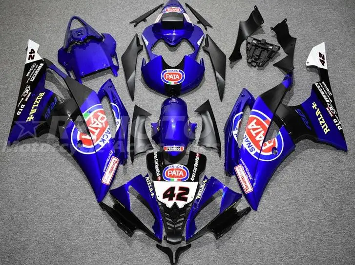 

Injection New ABS Fairings Kit Fit For YAMAHA YZF-R6 08-16 2008 2009 2010 2011 2012 2013 2014 2015 2016 Bodywork Set Pata