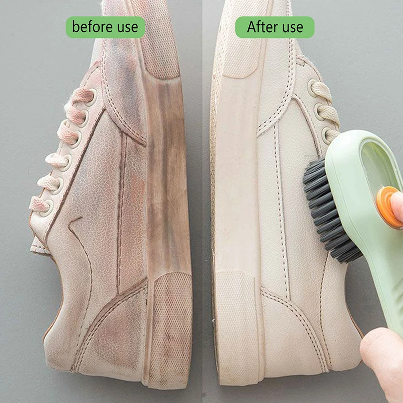 

Shoe Cloth Scrubbing Brush Automatic Liquid Discharge Deep Cleaning Soft Bristles Household Laundry Cleaning Brush for Daily Use